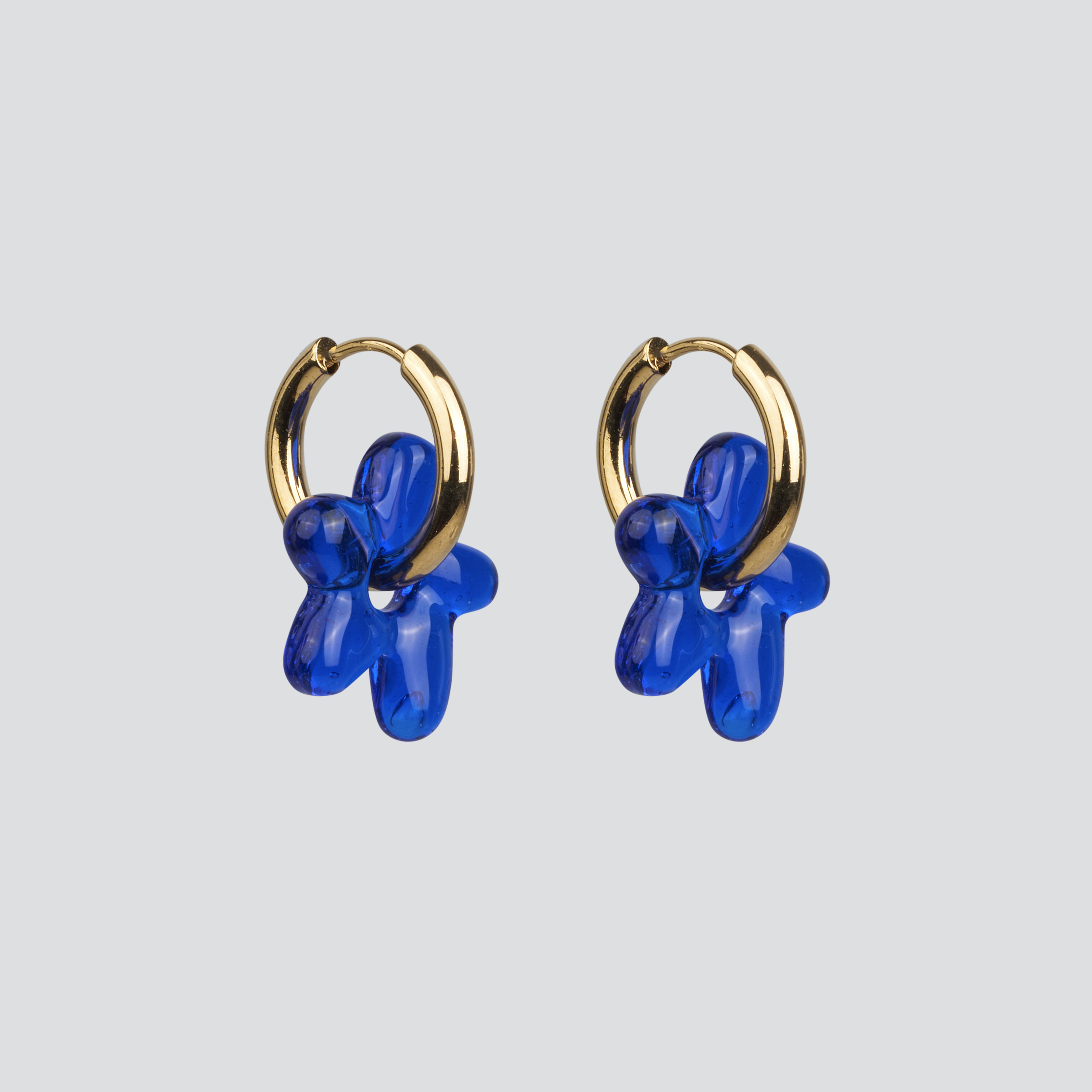 Aros Mini Glass Blossom — Jelly Gold