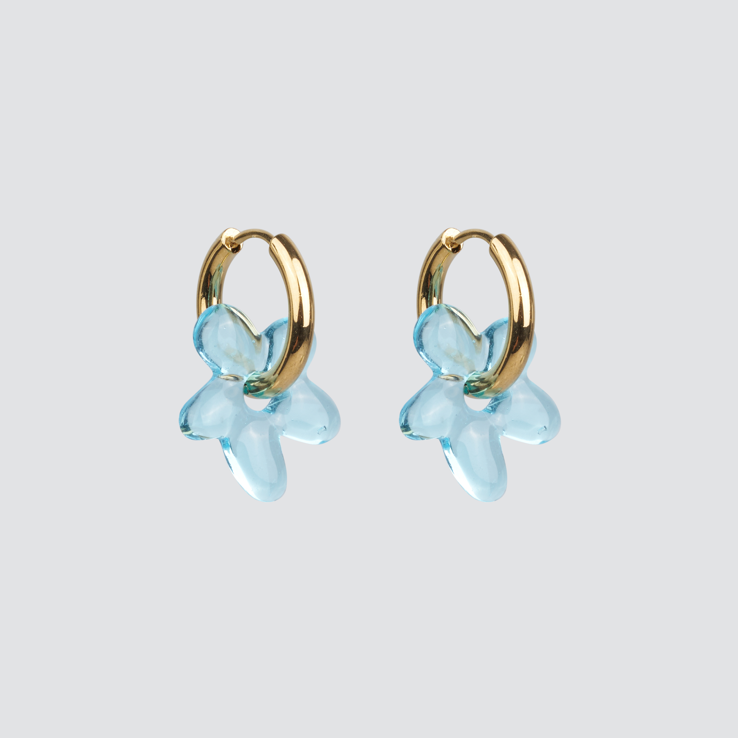 Aros Mini Glass Blossom — Jelly Gold