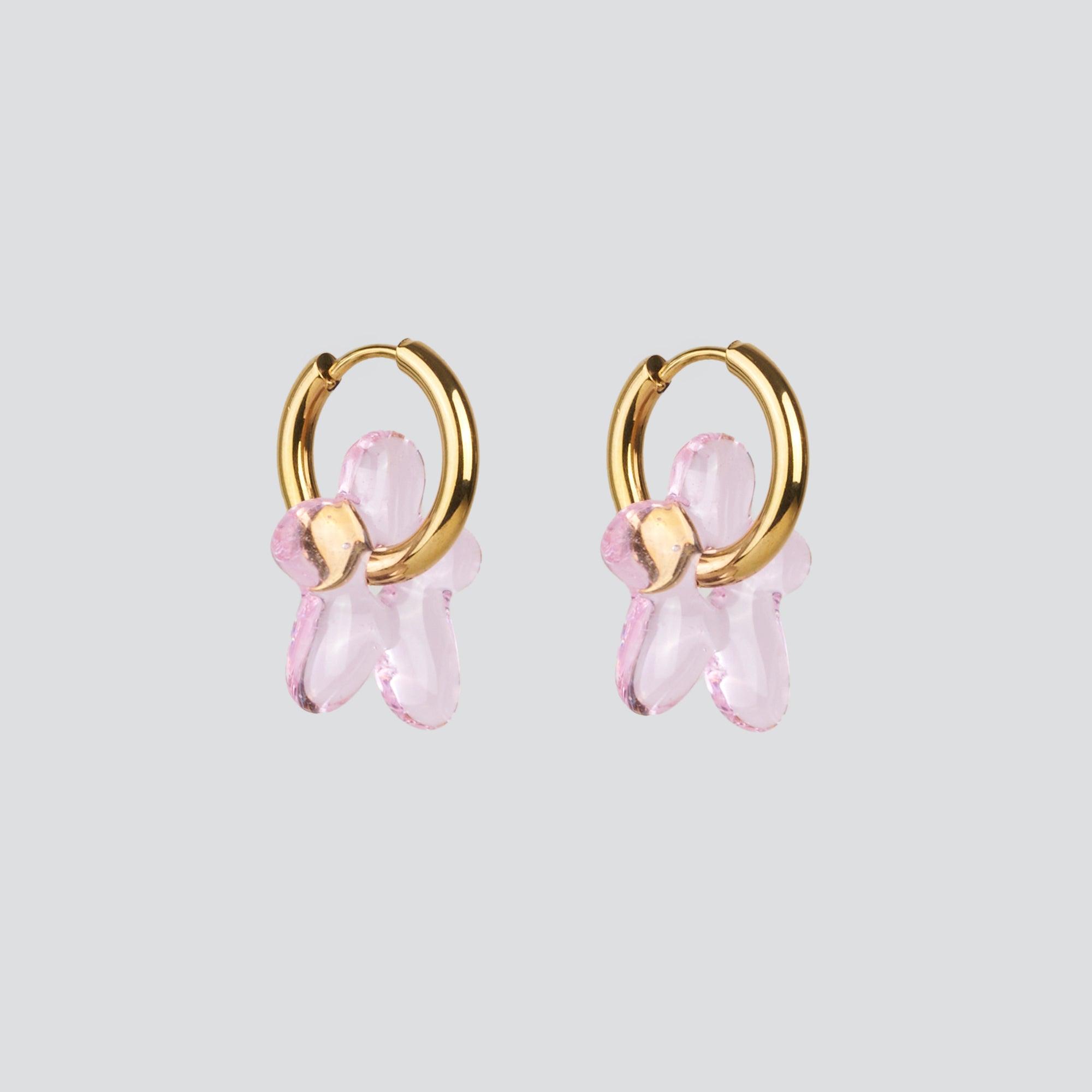 Aros Mini Glass Blossom — Jelly Gold