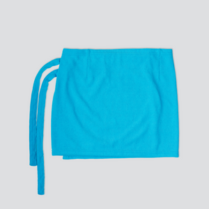 Towel Skirt — Vivid Blue
