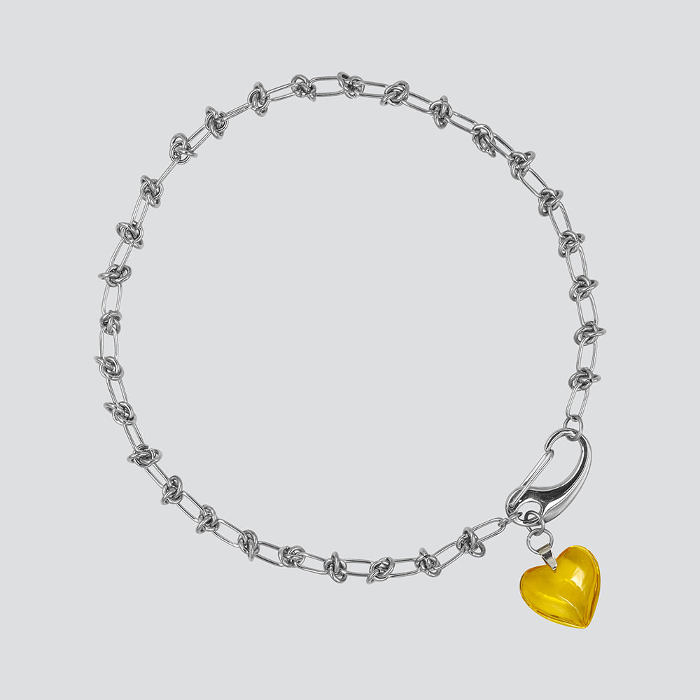 Collar KNOTS — Silver