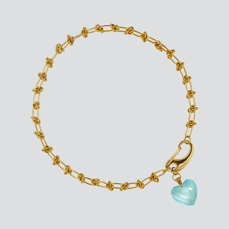 Collar Knots Lovely Gold — Calipso