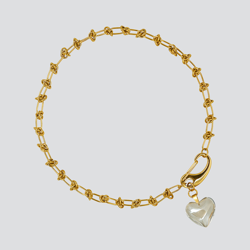 Collar Knots Lovely Gold — Smokey