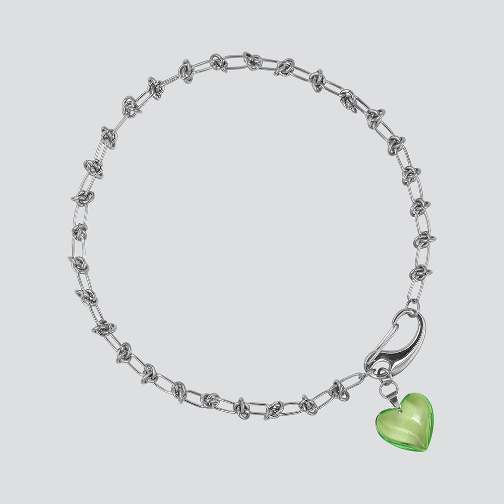 Collar Knots Lovely Silver — Apple