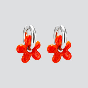 Aros Glass Blossom Solid — Orange