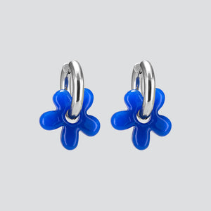 Aros Glass Blossom Solid — Blue