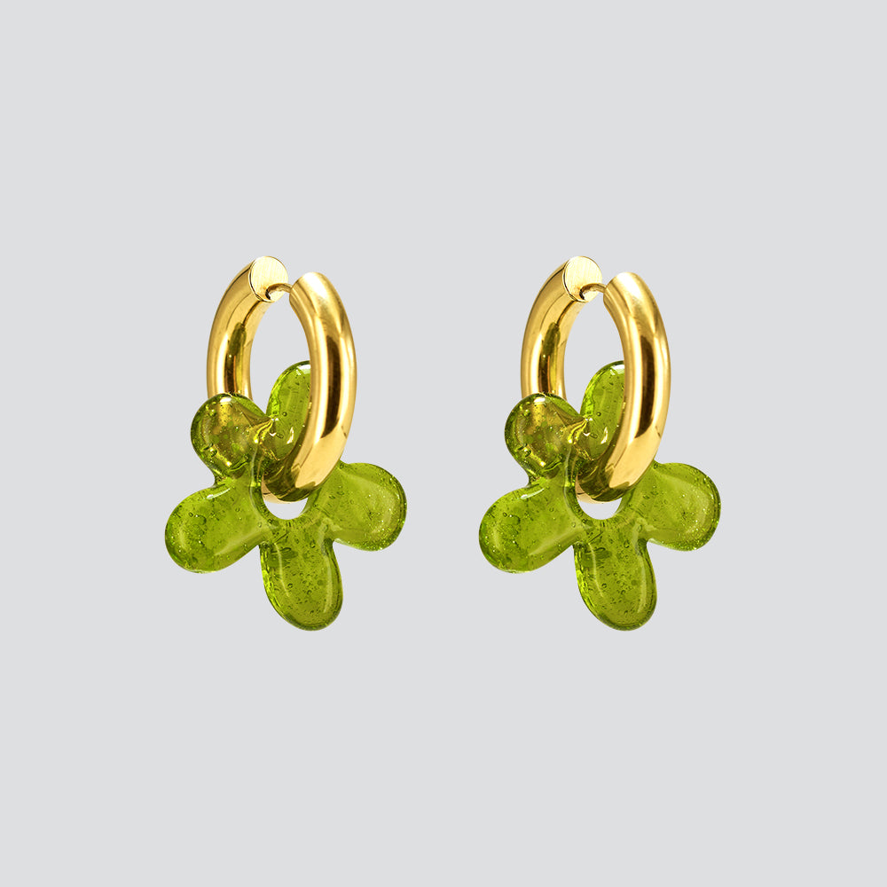 Aros Glass Blossom — Glowy Gold