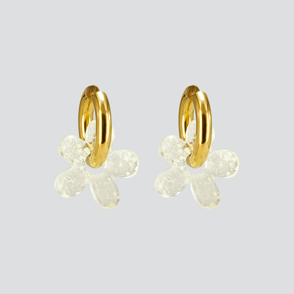 Aros Glass Blossom — Glowy Gold