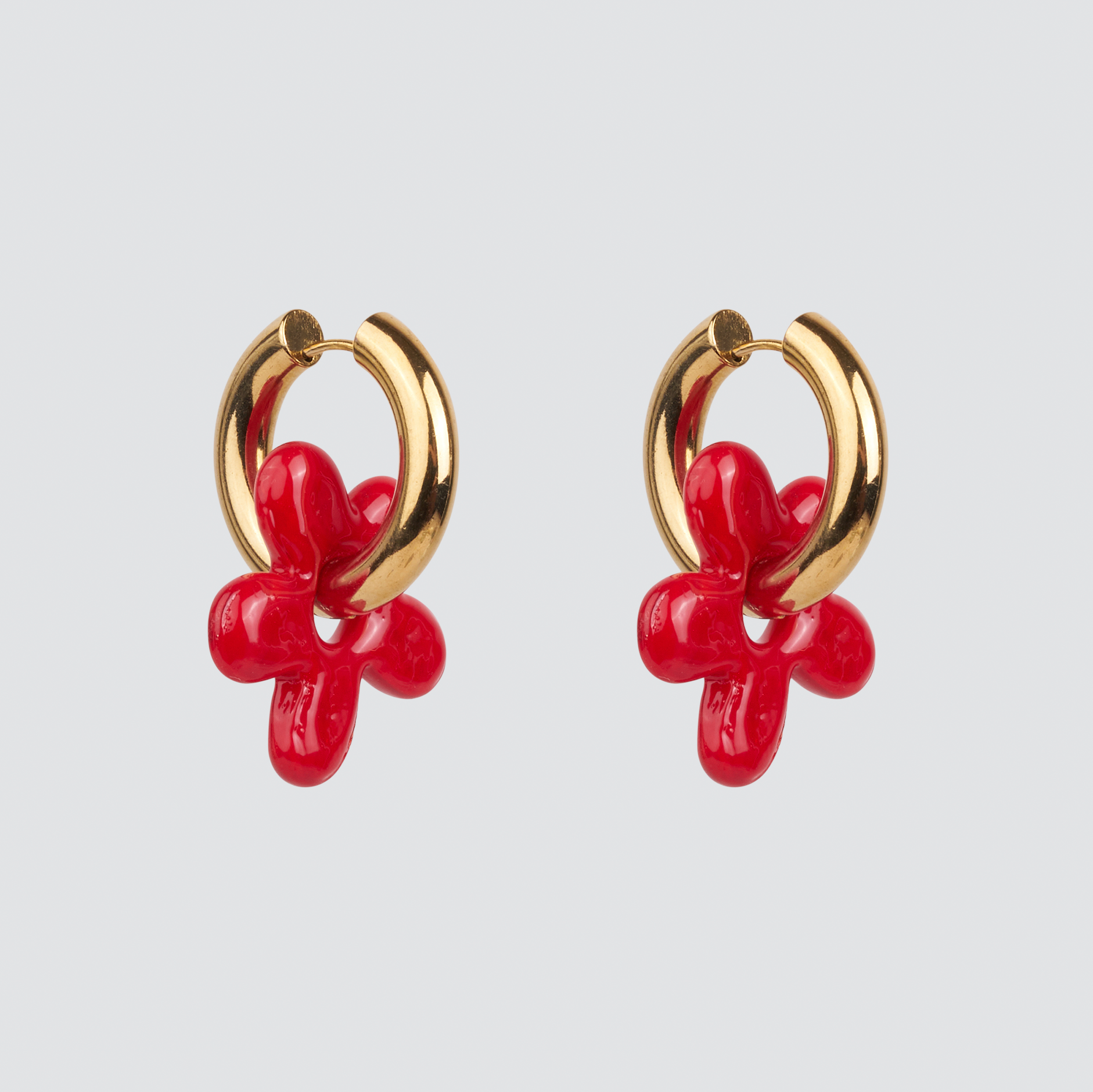 Aros Glass Blossom — Solid Gold