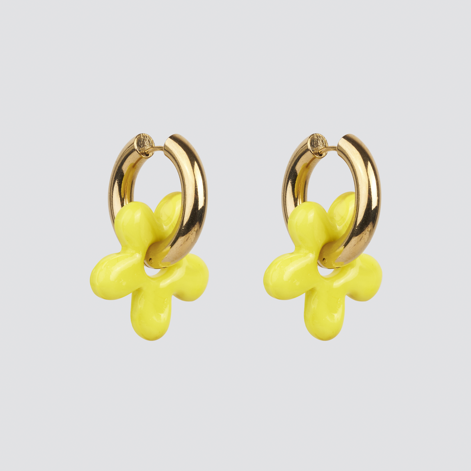 Aros Glass Blossom — Solid Gold