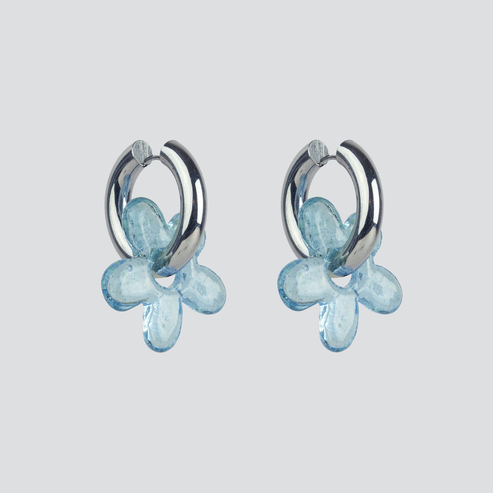 Aros Glass Blossom — Pastel Glow Silver