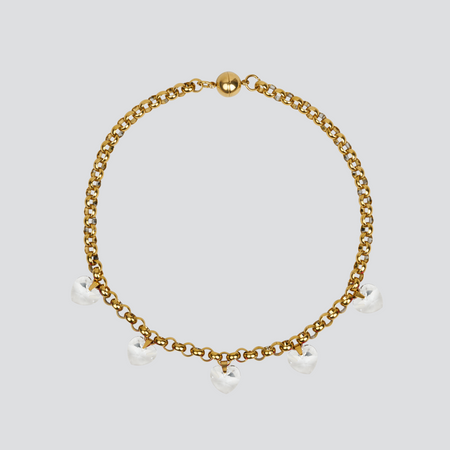 Collar GEMZ — Clear Gold