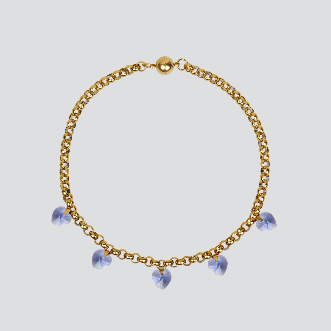 Collar GEMZ Gold — Violet