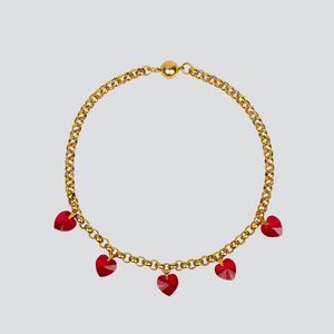 Collar GEMZ Gold — Red