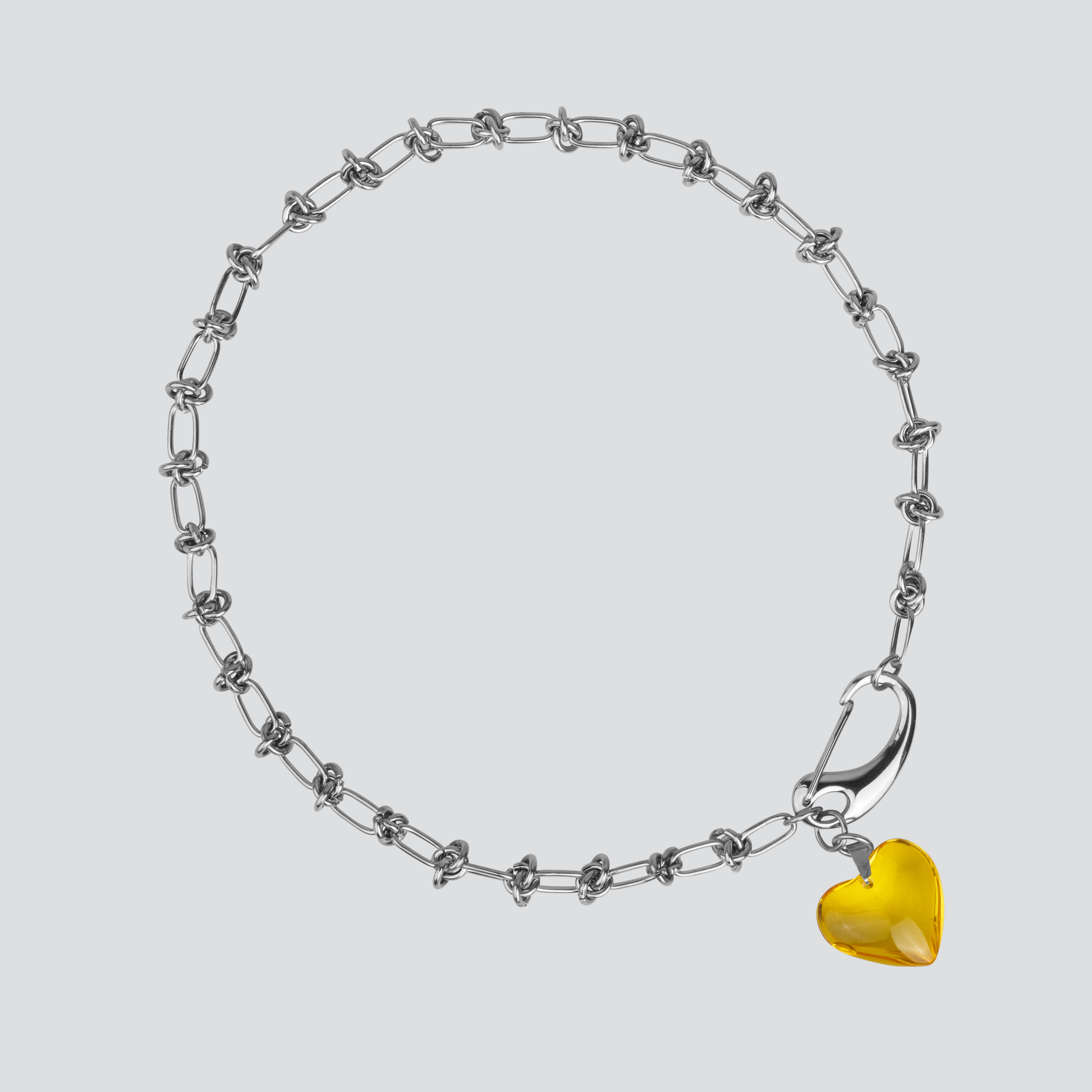 Collar KNOTS — Silver