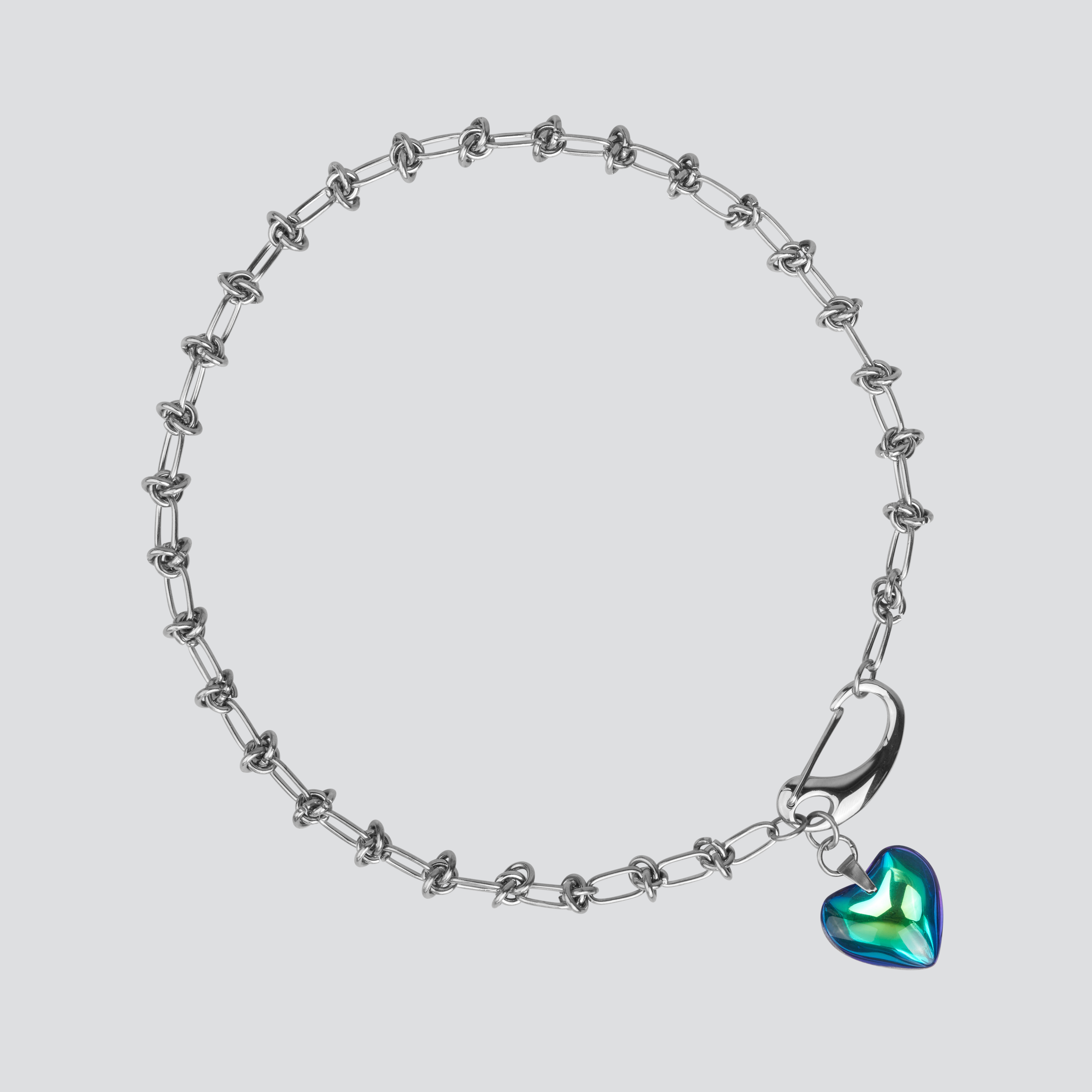 Collar KNOTS — Silver