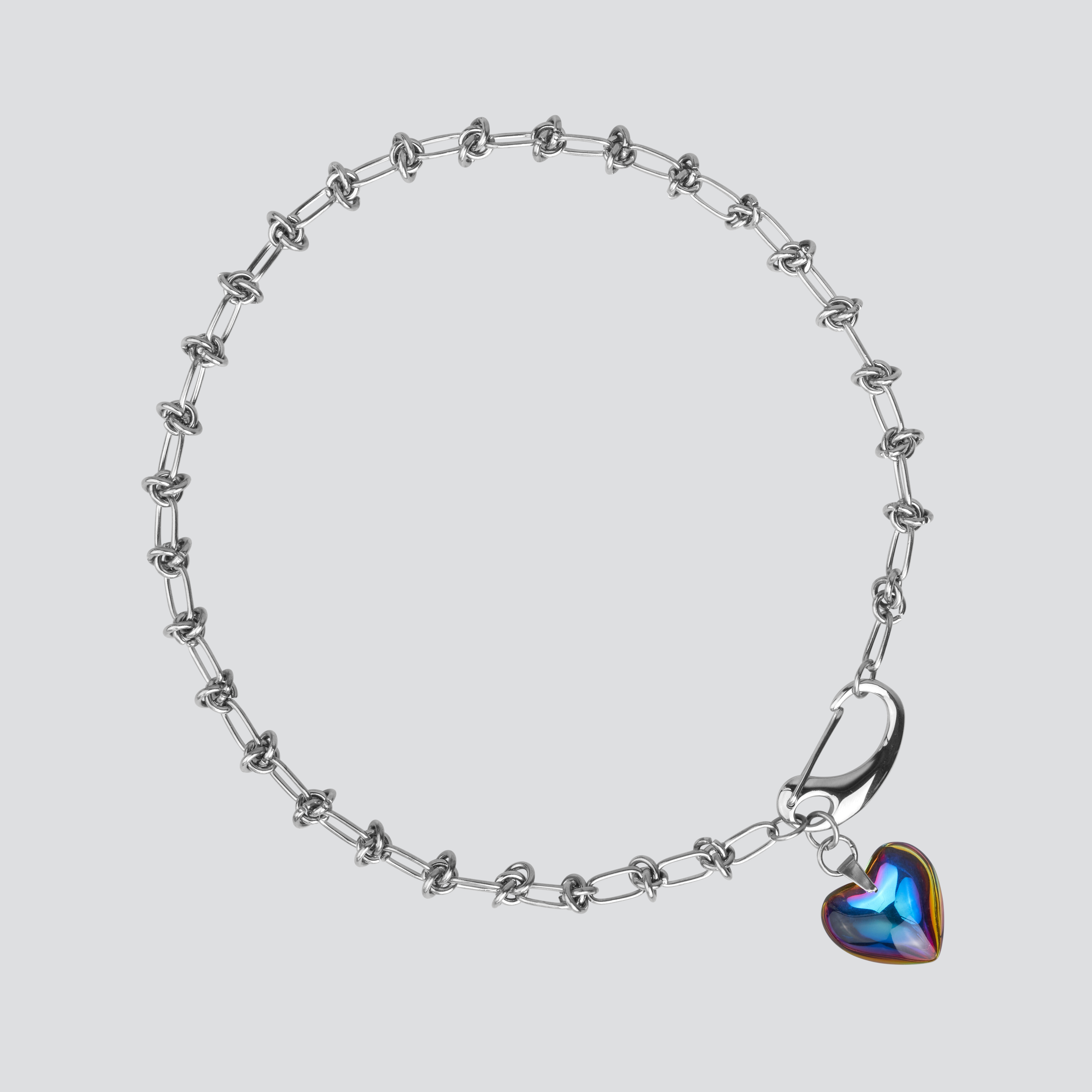 Collar KNOTS — Silver