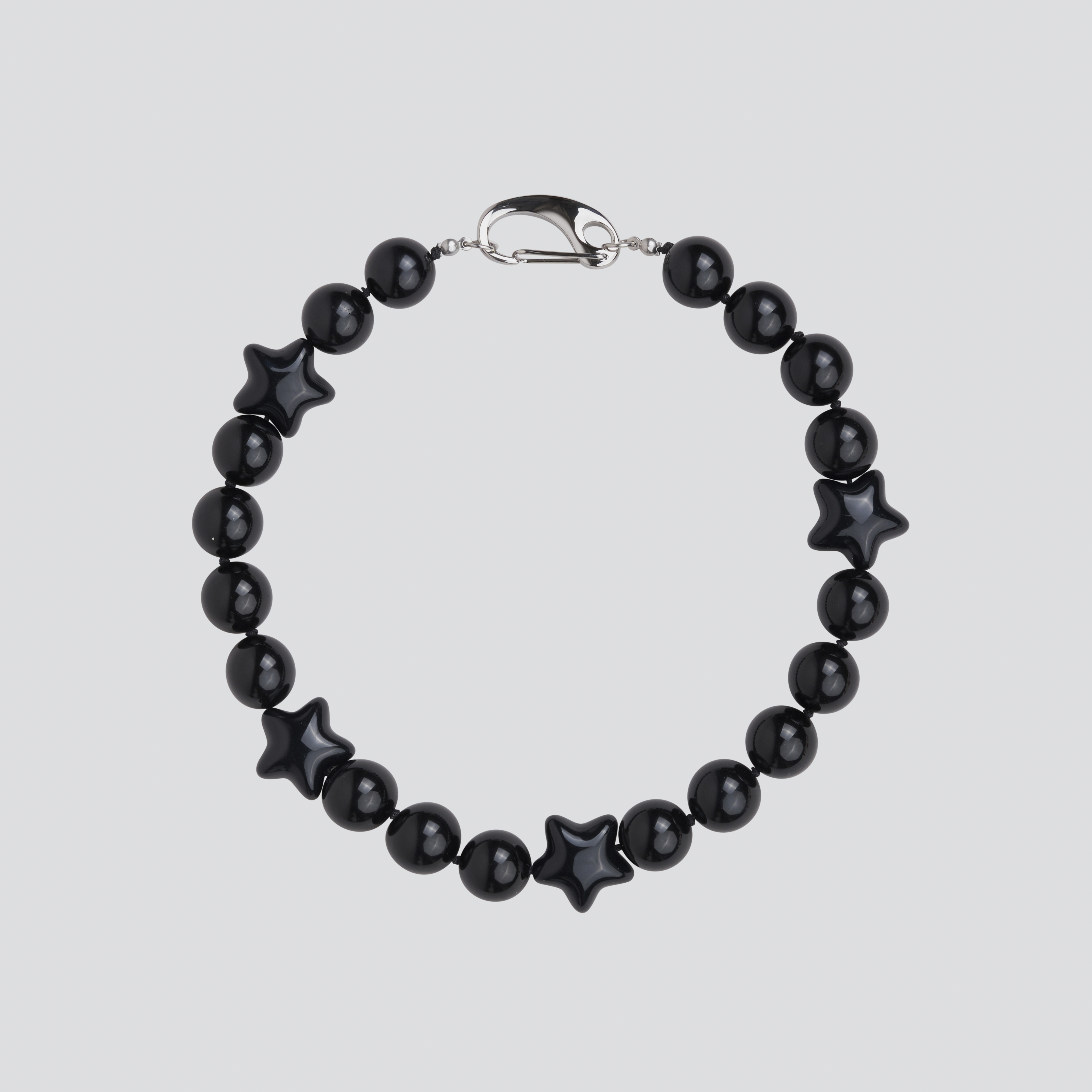 Collar Obsidiana Star