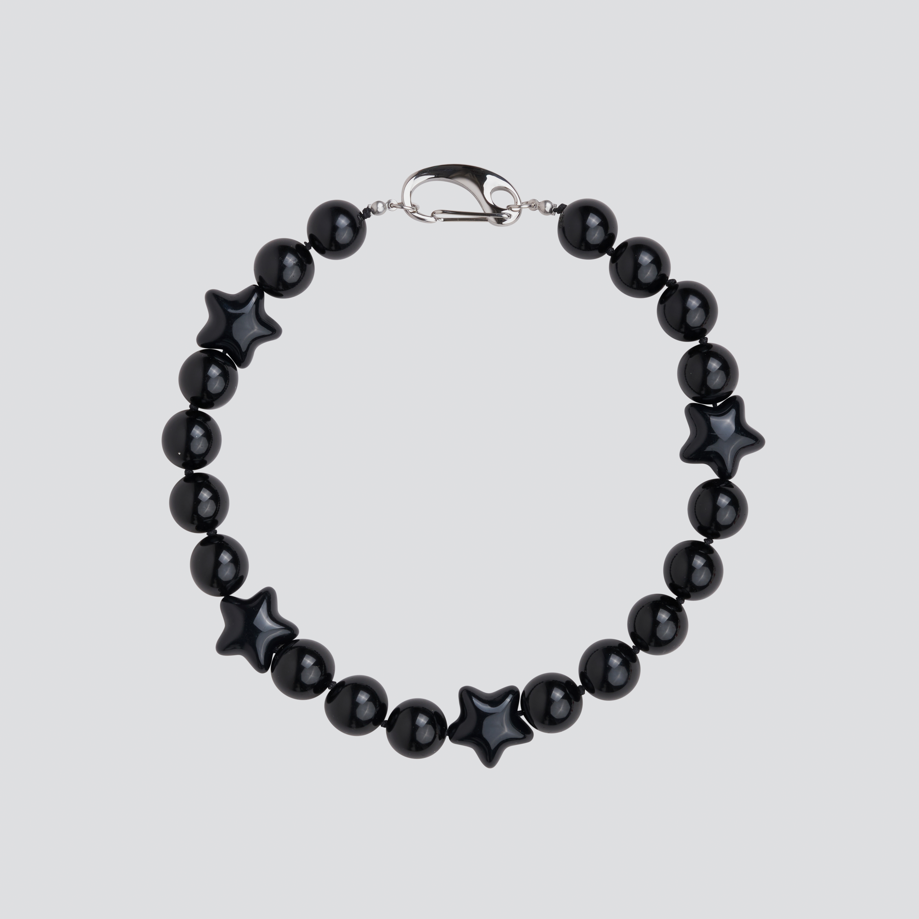 Collar Obsidiana Star