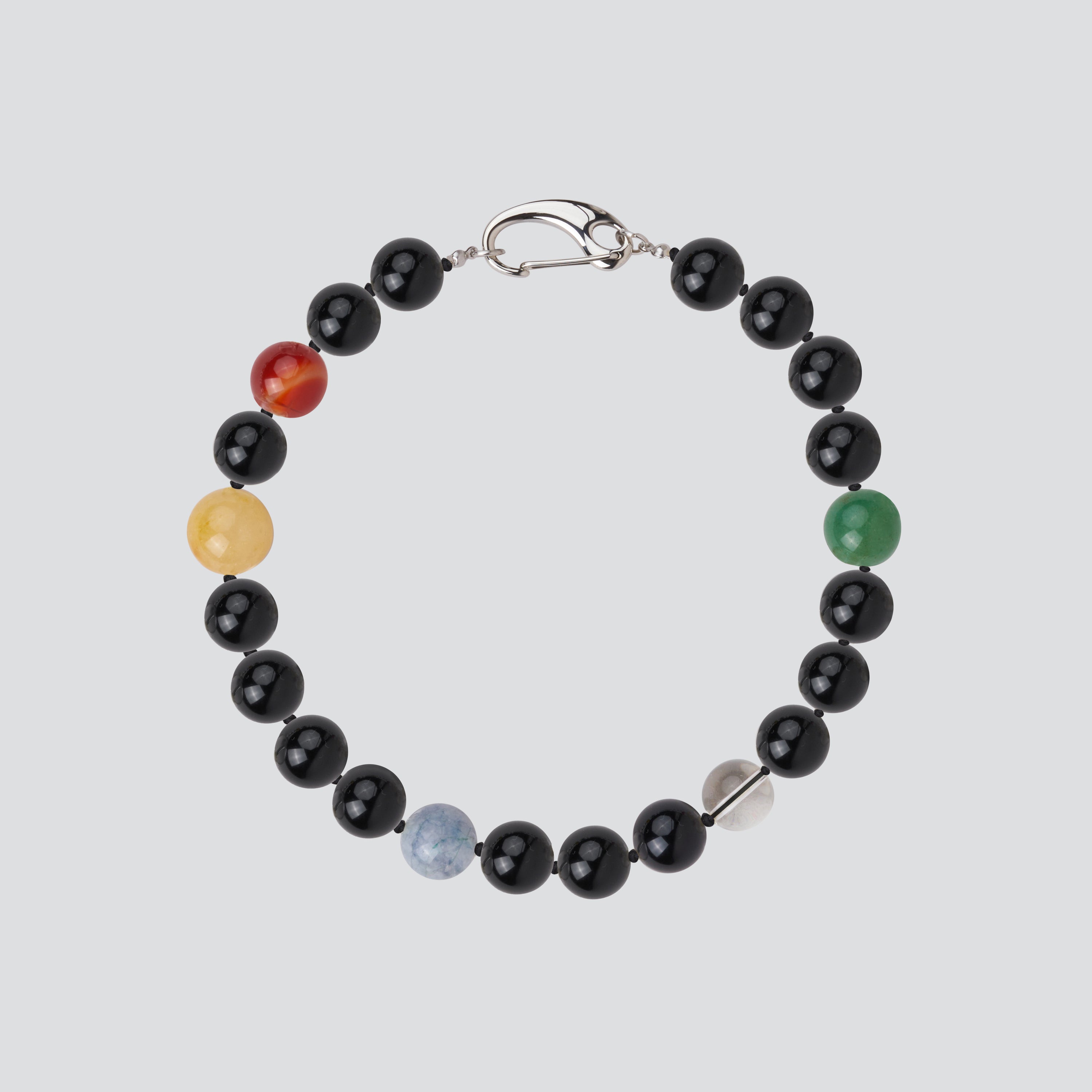 Collar Obsidiana Mix