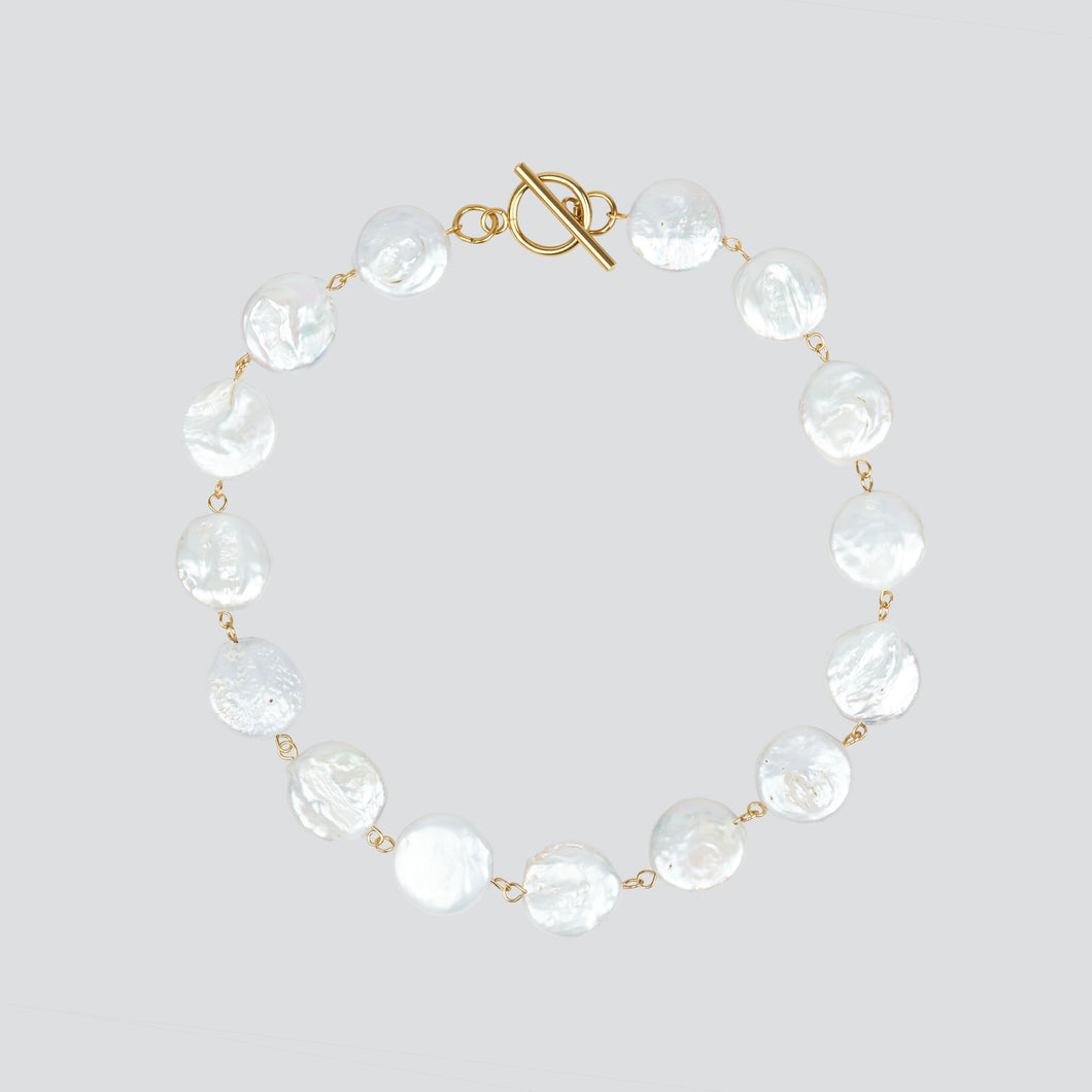Collar Chubi Pearls — Gold