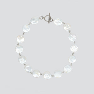 Collar Chubi Pearls — Silver
