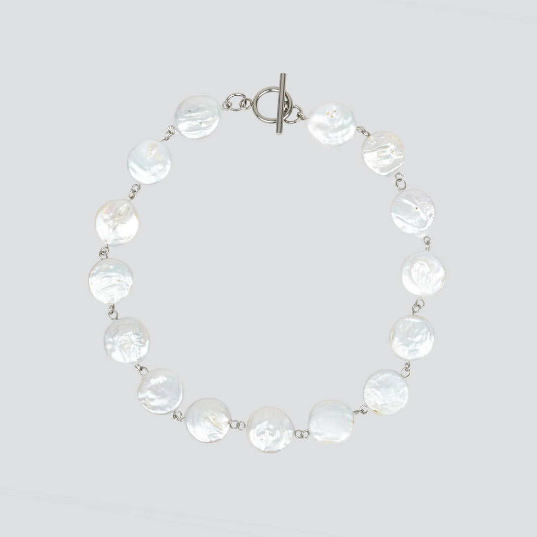 Collar Chubi Pearls — Silver