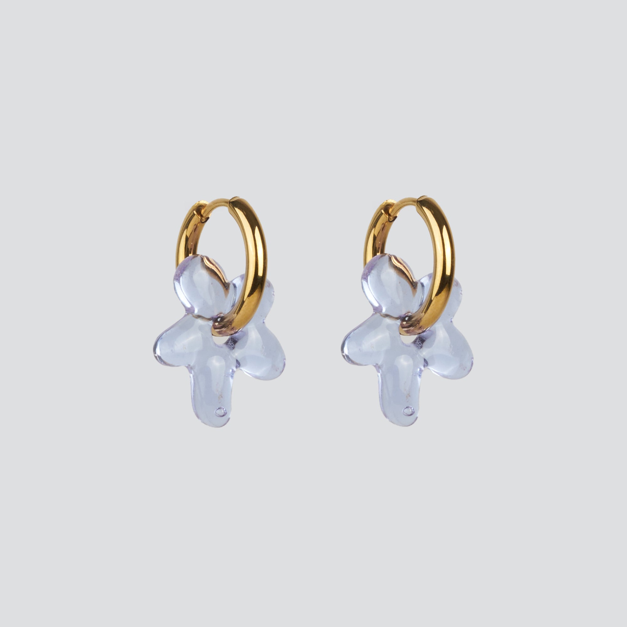 Aros Mini Glass Blossom — Gold