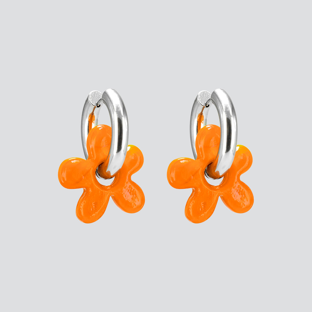Aros Glass Blossom — Solid Silver