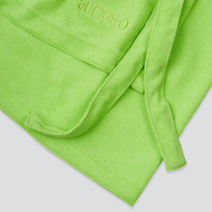 Towel Skirt — Lime Green