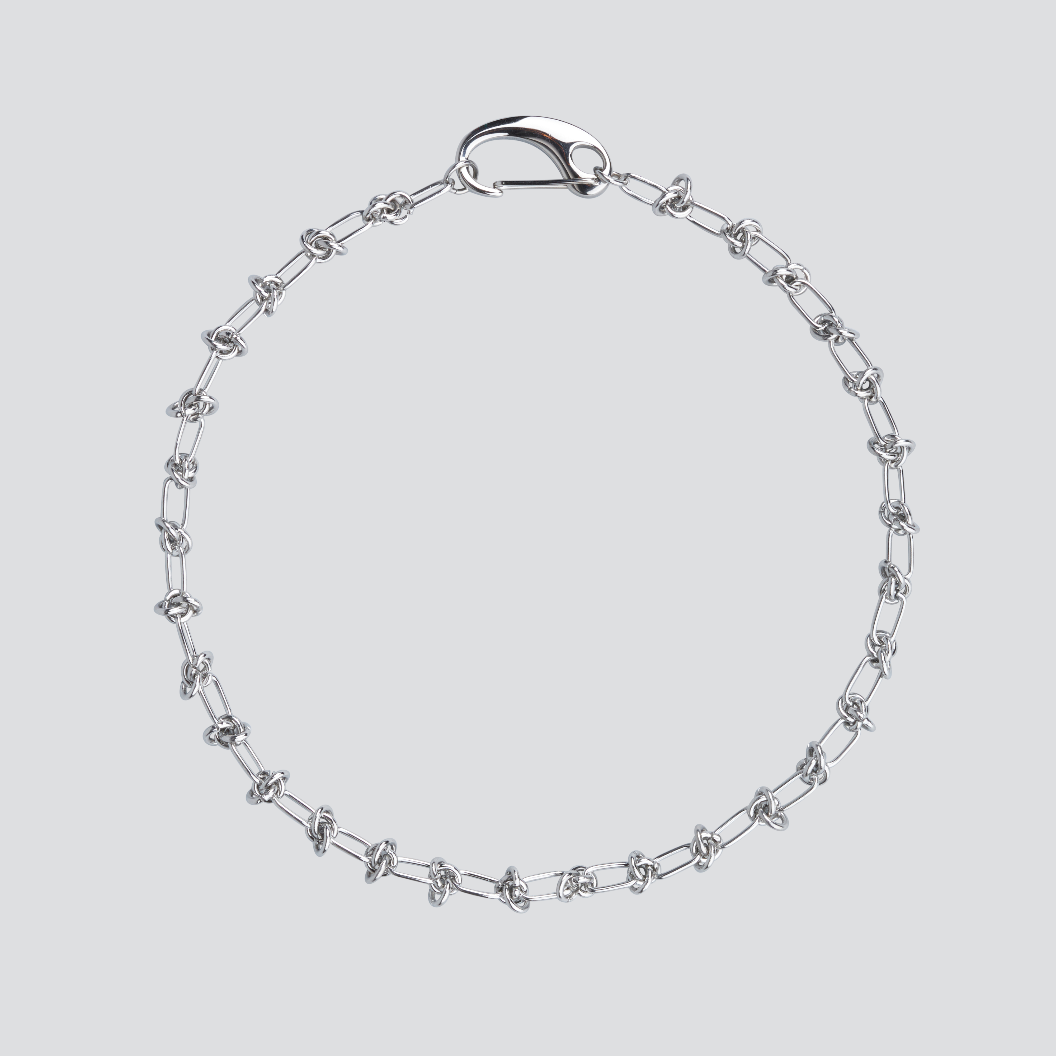 Collar KNOTS — Silver