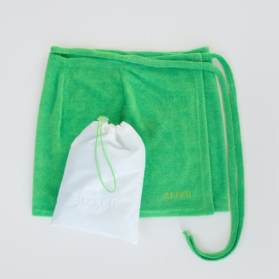 Towel Skirt - Green