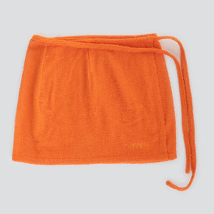 Towel Skirt - Orange