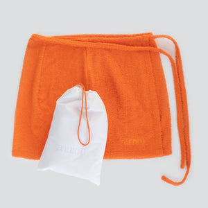 Towel Skirt - Orange