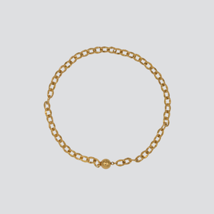 Collar Wavy Chain — Gold