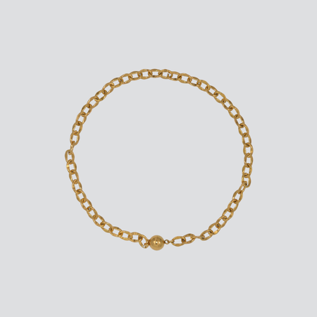 Collar Wavy Chain — Gold