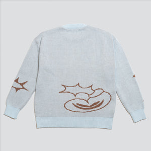 Sweater ArreoLAB x GUM — (Celeste / Tostado)